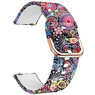 Drakero Silicone Pro 22 mm Quick Release Peacock - Watch Strap