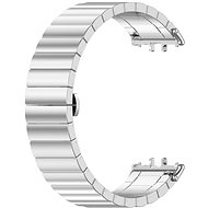 Drakero Metallic for Samsung Galaxy Fit 3 silver - Watch Strap