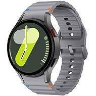 Drakero Silicone WAVY for Samsung Galaxy Watch 4, 5, 6, 7 grey - Watch Strap