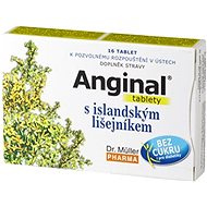 Dr.Müller Anginal® Tablets with Icelandic Lichen 16 Tablets - Herbal Lozenges