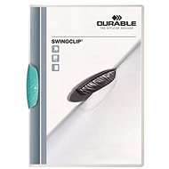 DURABLE Swingclip A4, 30 sheets, light blue clip - Document Folder