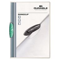DURABLE Swingclip A4, 30 sheets, green clip - Document Folder