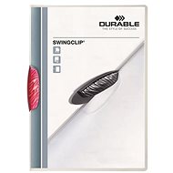 DURABLE Swingclip A4, 30 sheets, red clip - Document Folder