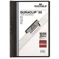 DURABLE Duraclip A4, 30 Blatt, schwarz - Dokumentenmappe