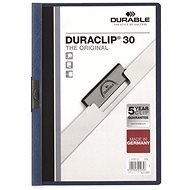DURABLE Duraclip A4, 30 sheets, dark blue - Document Folders