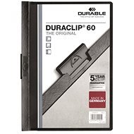 DURABLE Duraclip A4, 60 listov, čierne - Dosky na dokumenty