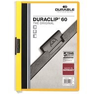 DURABLE Duraclip A4, 60 listů žluté - Desky na dokumenty