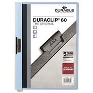 Durable Duraclip A4, 60 lap, világoskék - Iratrendező mappa