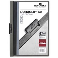 DURABLE Duraclip A4, 60 Blatt, anthrazit - Dokumentenmappe