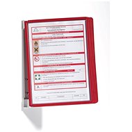 DURABLE Vario Wall 5, wall mounted, incl. 5 pockets, A4, red - Wall-Mounted Bracket