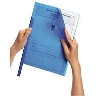 DURABLE na zásuvné spínacie chrbty, A4, modré – balenie 50 ks - Dosky na dokumenty
