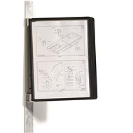 DURABLE Vario Wall 5 magnetic, including 5 pockets, black - Magnetic Pocket