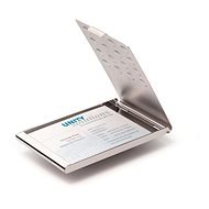 DURABLE chrome case for 20 business cards - Business Card Holder