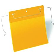 DURABLE hanging pocket with wire handle, blue - pack of 50 pcs - Tag