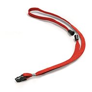 DURABLE šňůrka na krk, červená - balení 10 ks - Visačka