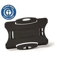 DURABLE ID card holder, 9.2 x 7 cm, black - pack of 10 - Tag