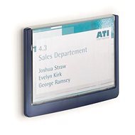 DURABLE INFO SIGN information label, blue - Small Frame