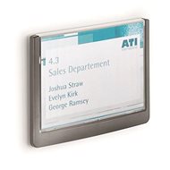 DURABLE INFO SIGN information label, grey - Small Frame