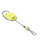 DURABLE Style Name badge holder, yellow, extendable - Retractable Key Chain
