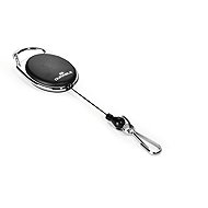 DURABLE Style Name badge holder, black, extendable - Retractable Key Chain