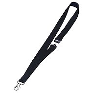 DURABLE 813701 Lanyard, with safety lock, black - Tag
