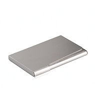 DURABLE metal case, matt silver, for 20 business cards - Business Card Holder
