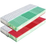 Wooden bed Ema 1+1 80 × 200 × 19 cm SilverGuard - Mattress