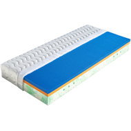 Wooden bed Riviera 80 × 200 cm Lavender - Mattress