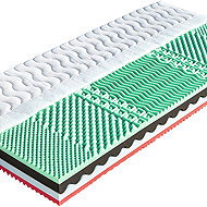 Wooden bed Róza 140 × 200 cm SilverGuard - Mattress