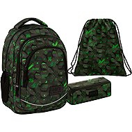 Derform BackUP Datastream 3-in-1 School Set – Backpack, Pencil Case and Drawstring Bag - School Set