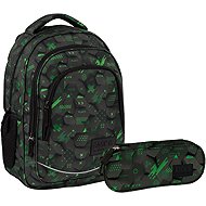 Derform BackUP Hexa Game 2-in-1 School Set – Backpack and Pencil Case - School Set
