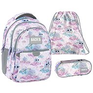 Derform BackUP Dreamy 3-in-1 School Set – Backpack, Pencil Case and Drawstring Bag - School Set