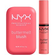NYX PROFESSIONAL MAKEUP Buttermelt Blush 04 U Know Butta + Butter Gloss 05 Creme Brulee 8 ml - Cosmetic Gift Set