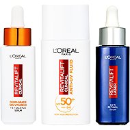 L'ORÉAL PARIS Revitalift Laser X3 Retinol Night 30 ml + Clinical Serum 30 ml + SPF50+ Fluid 50 ml - Cosmetic Gift Set