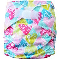 GaGa's Cloth Diaper All in One Velcro Hearts - Nappies