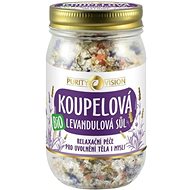 Purity Vision Levandulová koupelová sůl 400 g - Bath Salt