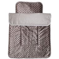 You and Me Luxury Stroller Set Bubbles, beige - Stroller Footmuff