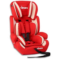 Kiduku Autosedačka 9-36 kg červená/bílá - Car Seat