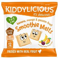 KIDDYLICIOUS Fruit pads made of banana, mango and passion fruit 6 g - Crisps for Kids