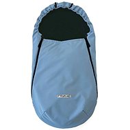 Pinkie Fusak Softshell Light Blue-weaker - Stroller Footmuff
