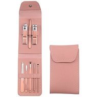 Surtep Manikúrní sada dámská Professional Travel 8 ks, růžová - Manicure Set