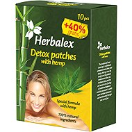 Herbalex Detox patch with hemp 10 + 40% gratis - Plaster