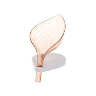 Verk Soap dish in leaf shape orange - 11 × 12 × 9 cm - Soap Dispenser
