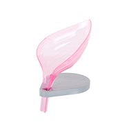Verk Soap dish in leaf shape pink - 11 × 12 × 9 cm - Soap Dispenser