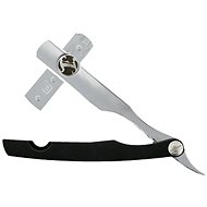 Irving Barber Chrome Matte Black - Straight Razor