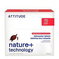 ATTITUDE Nature+ Technology 70 pcs - Dishwasher Tablets
