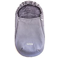 Pinkie Fusak Small Grey Comb - weaker - Stroller Footmuff