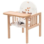 Children's chair Eustorgio, solid beech - High Chair