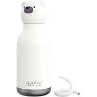 ASOBU Beast Bottles Drinking bottle with straw teddy bear - Children's Water Bottle