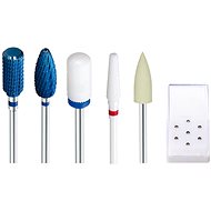 PROMED Nail cutter set Blue-mix 198002 - Nail Drill Bit Set